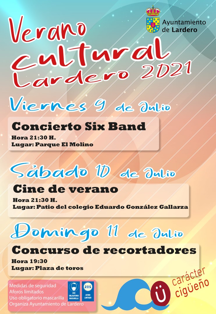 Verano Cultural Lardero 2021 | Ayuntamiento de Lardero