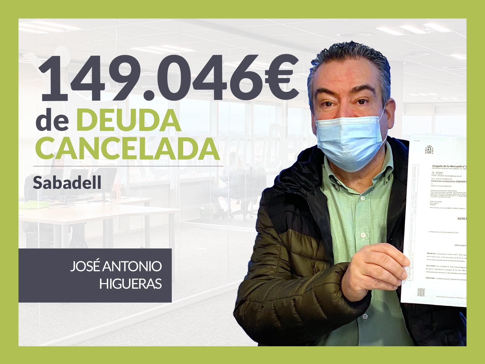 Repara tu Deuda Abogados cancela 149.046€ en Sabadell (Barcelona) con la Ley de Segunda Oportunidad