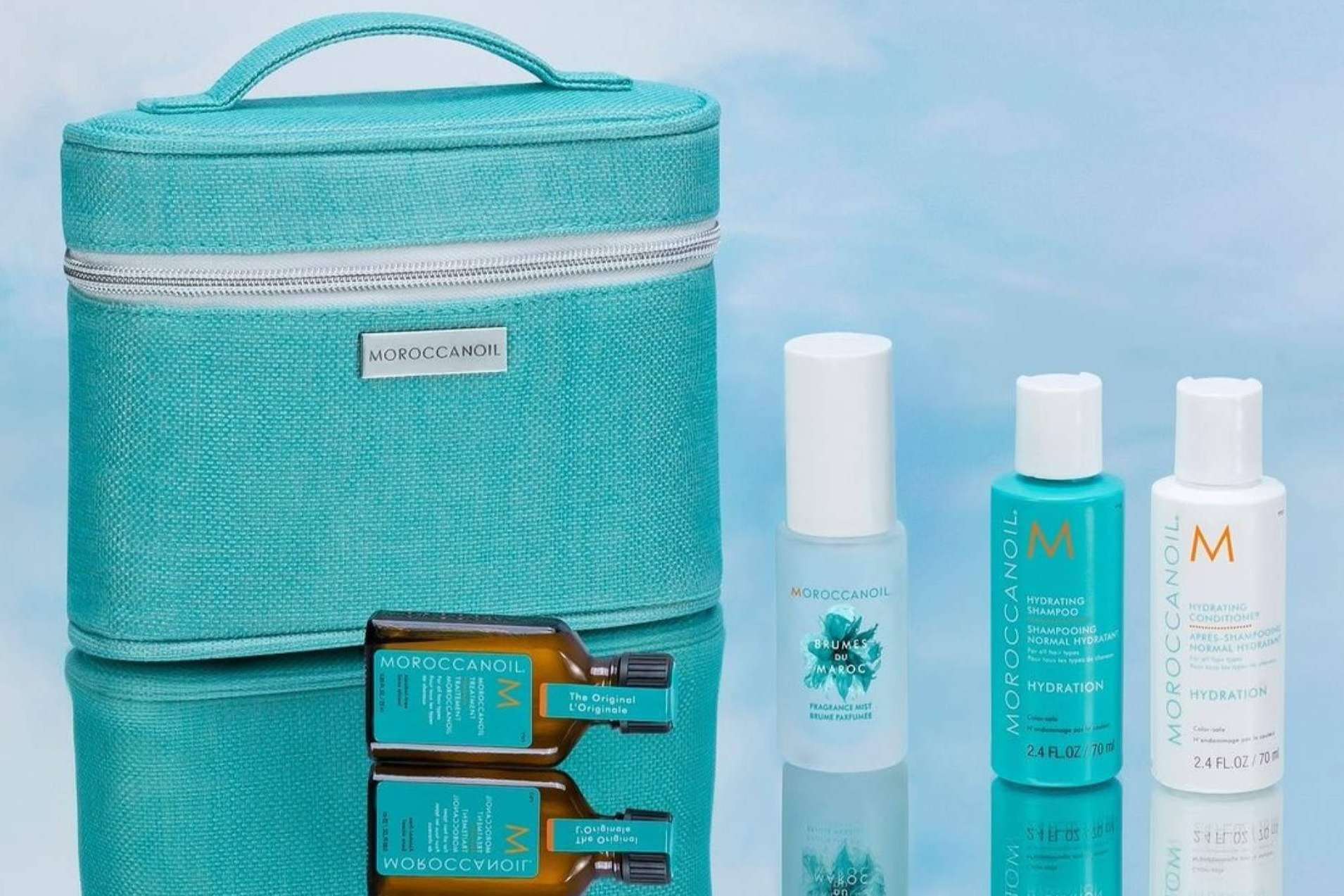 Llarcó dispone de nuevos neceseres de viaje de Moroccanoil online