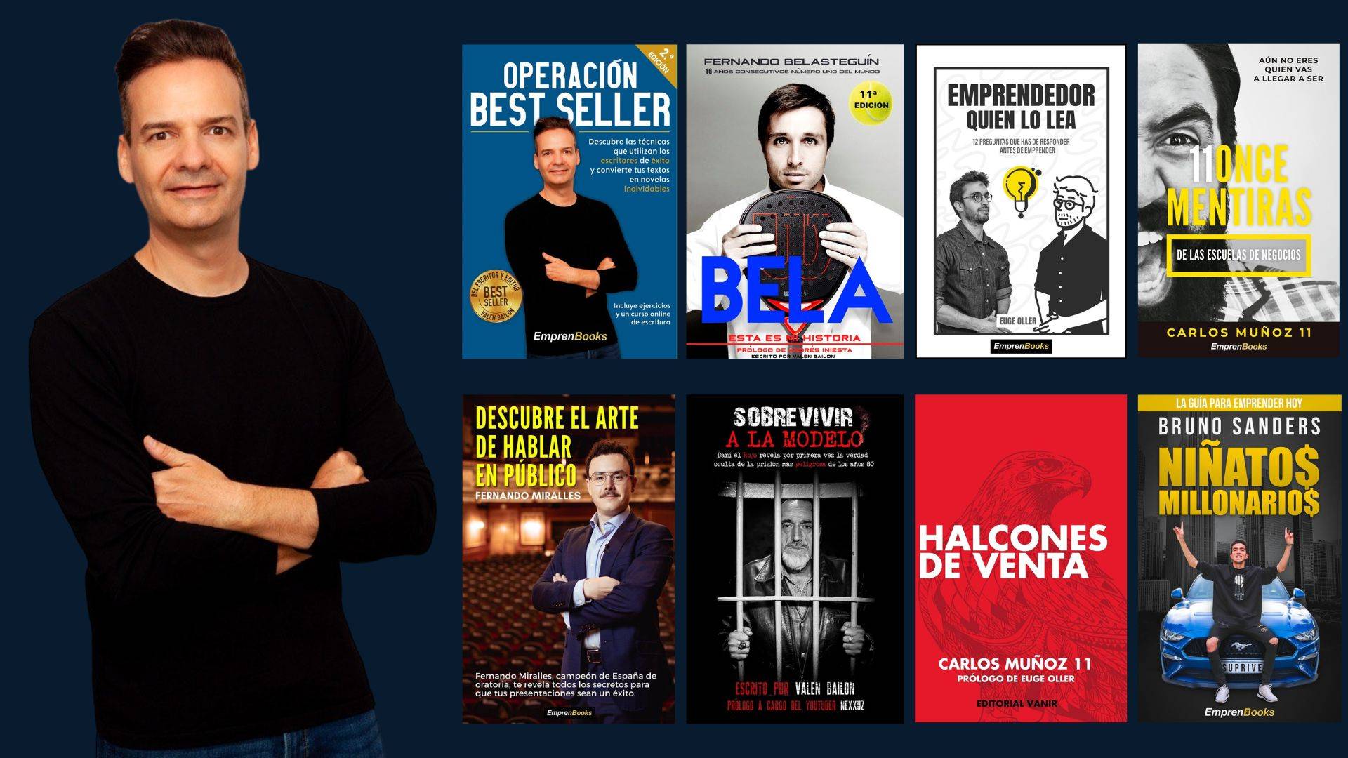 Valen Bailon, el escritor y editor que ha ayudado a los mejores influencers, empresarios y emprendedores a escribir y publicar sus libros