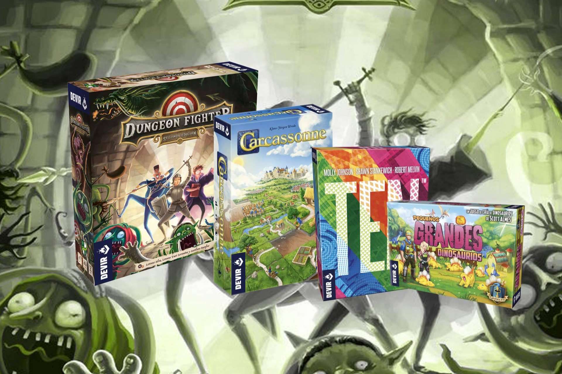 Amplio catálogo y una gran variedad de ofertas en juegos de mesa de la mano de la tienda online Juegos de la Mesa Redonda