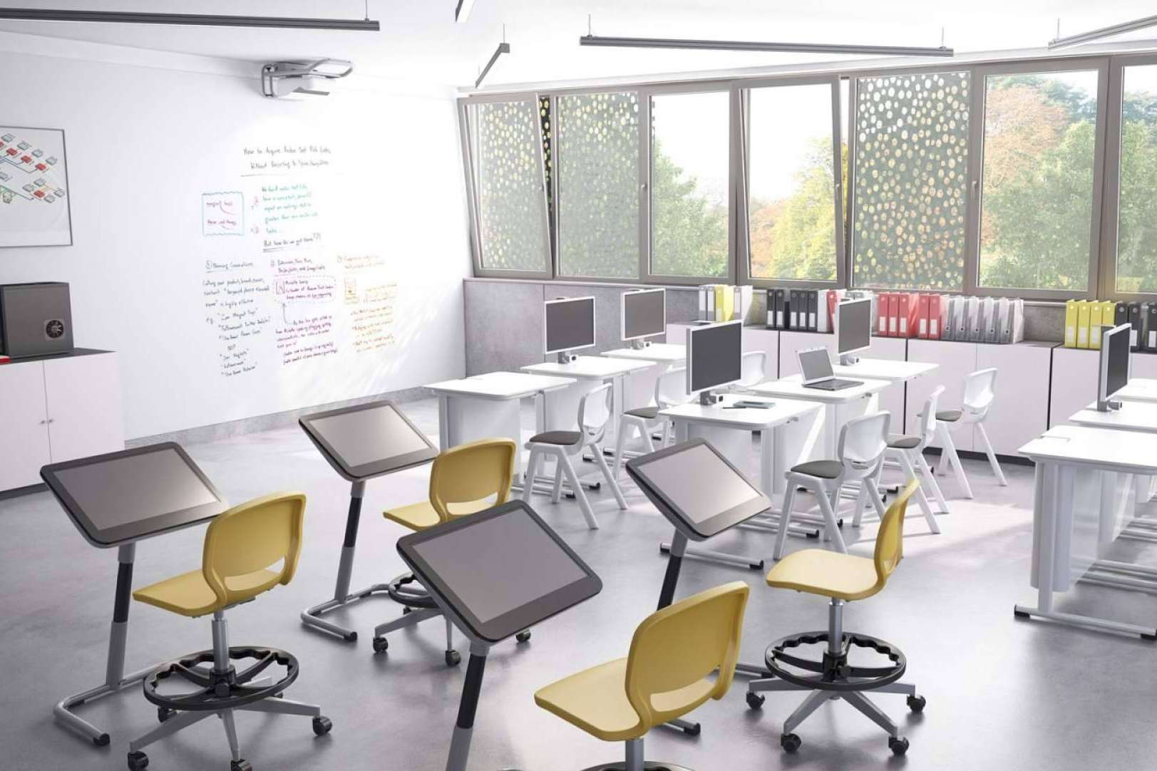 OfficeDeco dispone de un amplio catálogo de mobiliario escolar