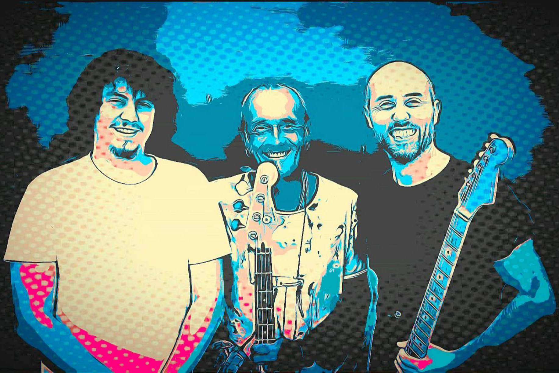 El rock experimental del grupo EXP3 con Eddie Lover, Maurizio Rotaris y Luis García Cerdeña
