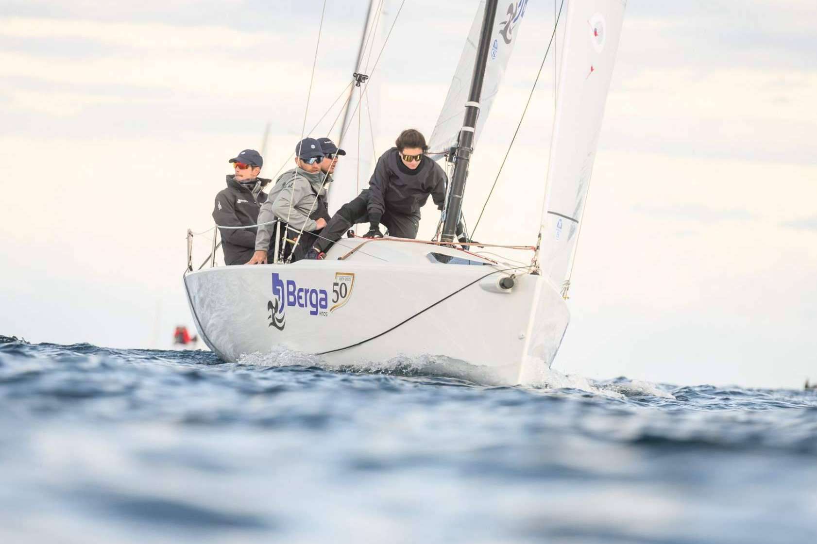 Arrancan las Barcelona Spring Series de J70 con HangTen-Hmnos. Berga como favoritos