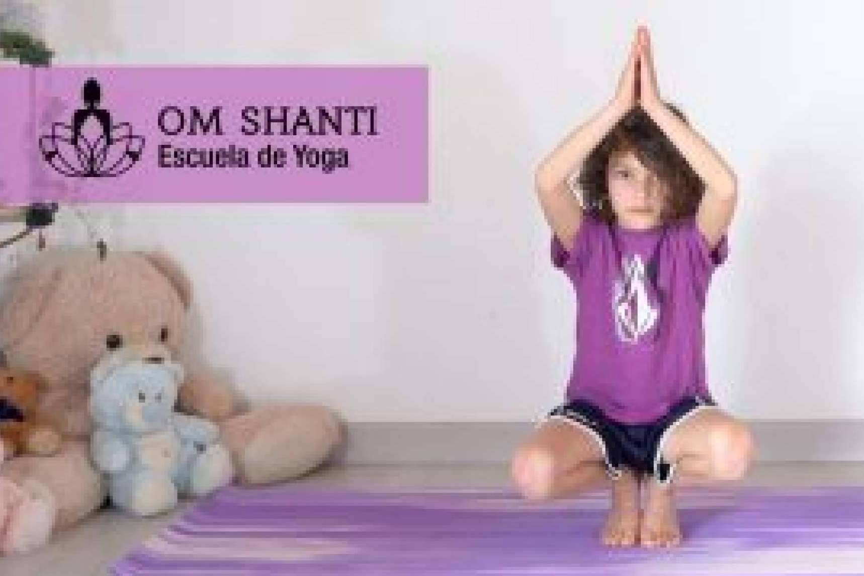 Clases de yoga online para niños y niñas con Om Shanti Yoga