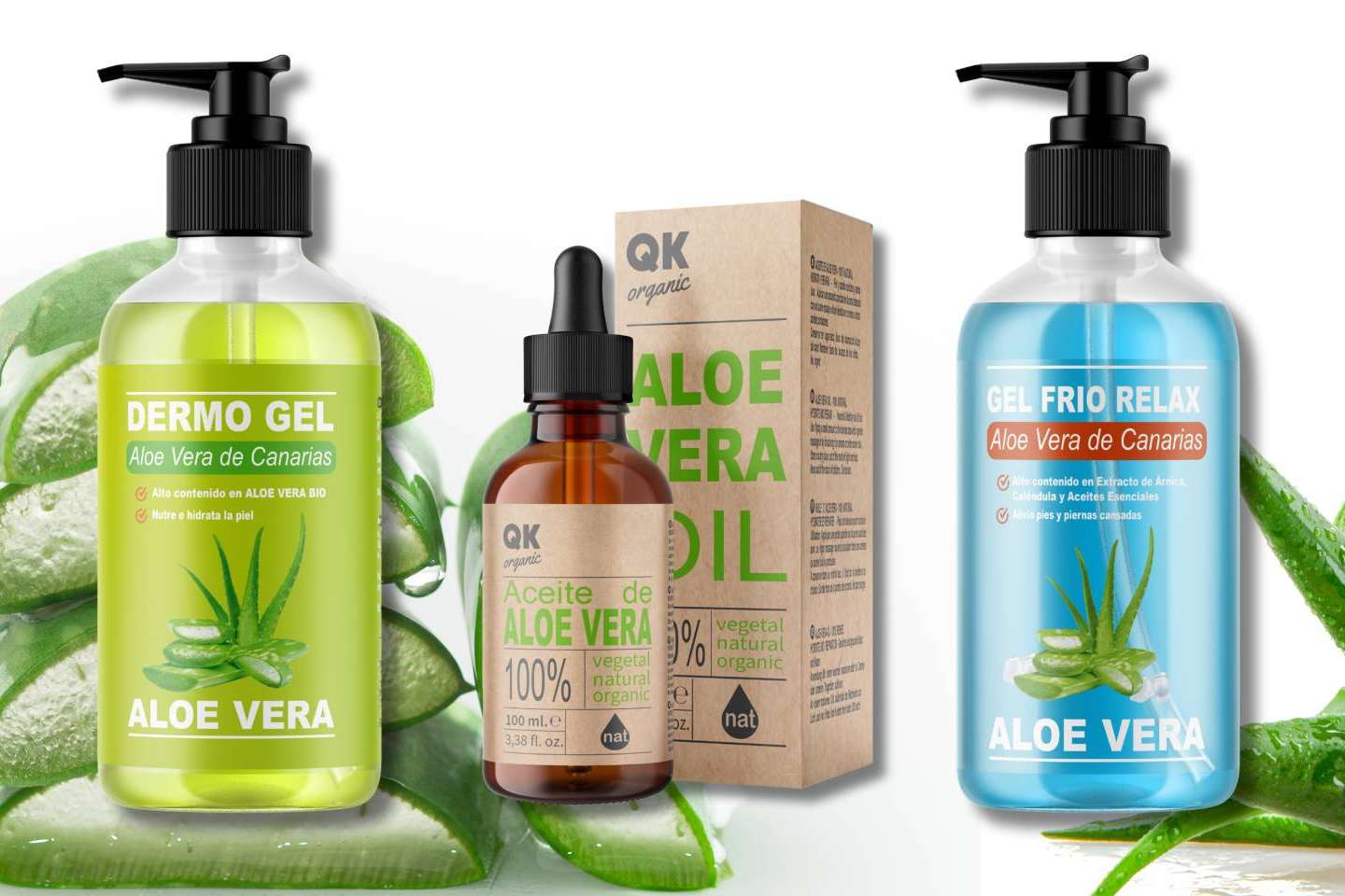 El empleo del aloe vera en cosmética y sus beneficios, por QKnatur