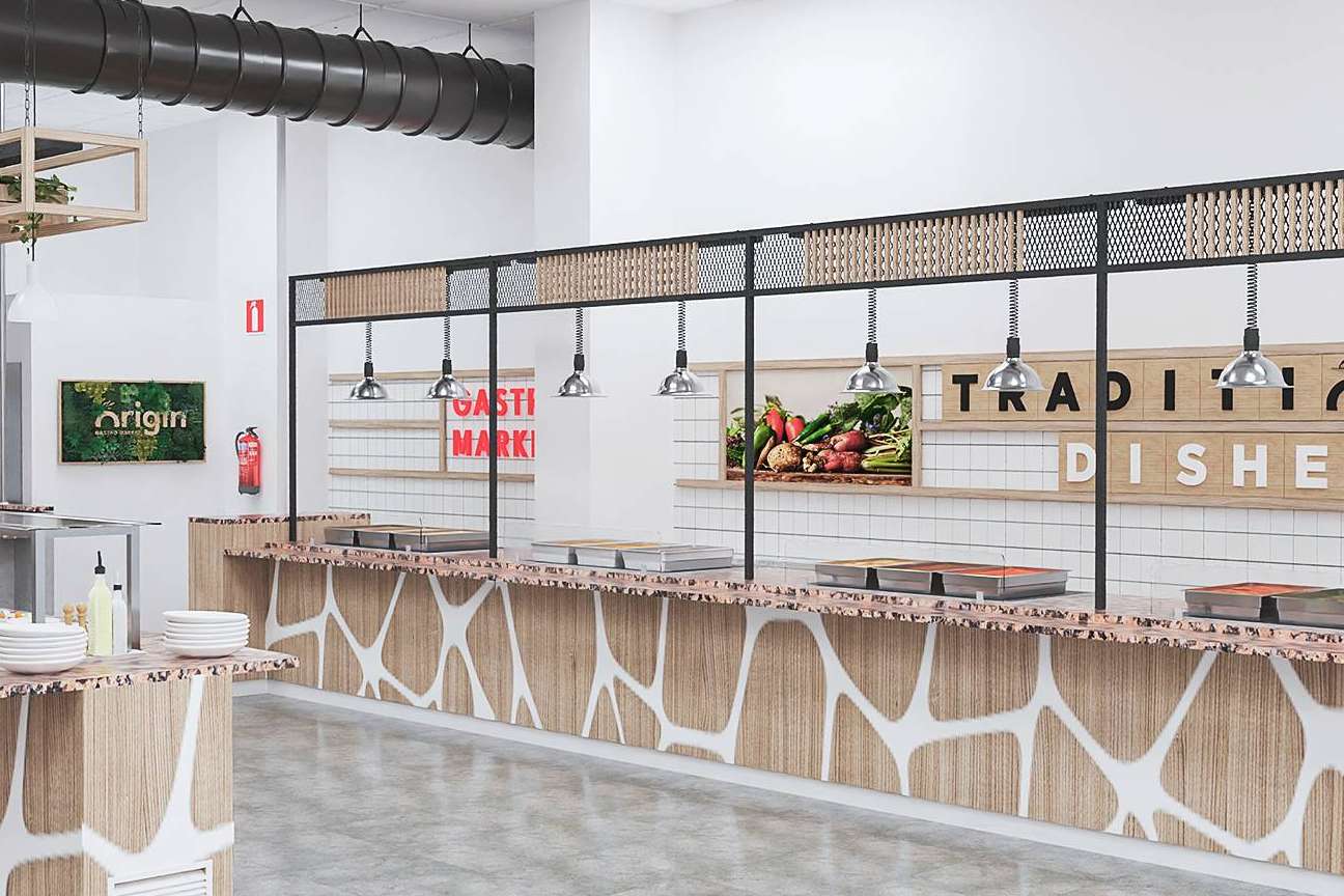 Origin - Gastro Market, el concepto de restaurante corporativo que apuesta por la sostenibilidad