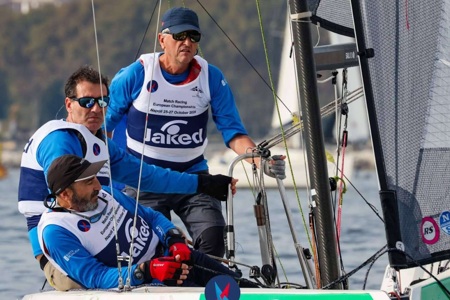 Final del circuito Europeo de match race 2024 en Nápoles