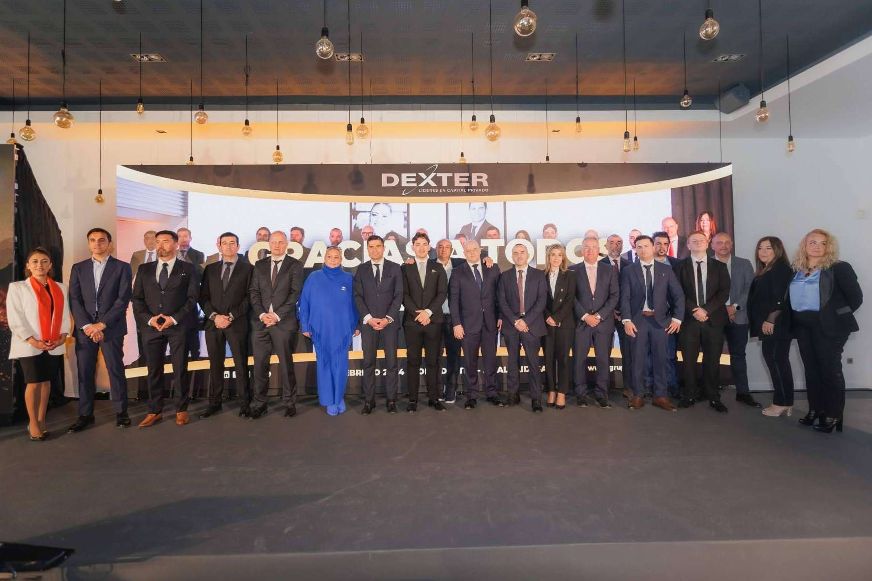 DEXTER cierra un año récord en el V aniversario del grupo financiero