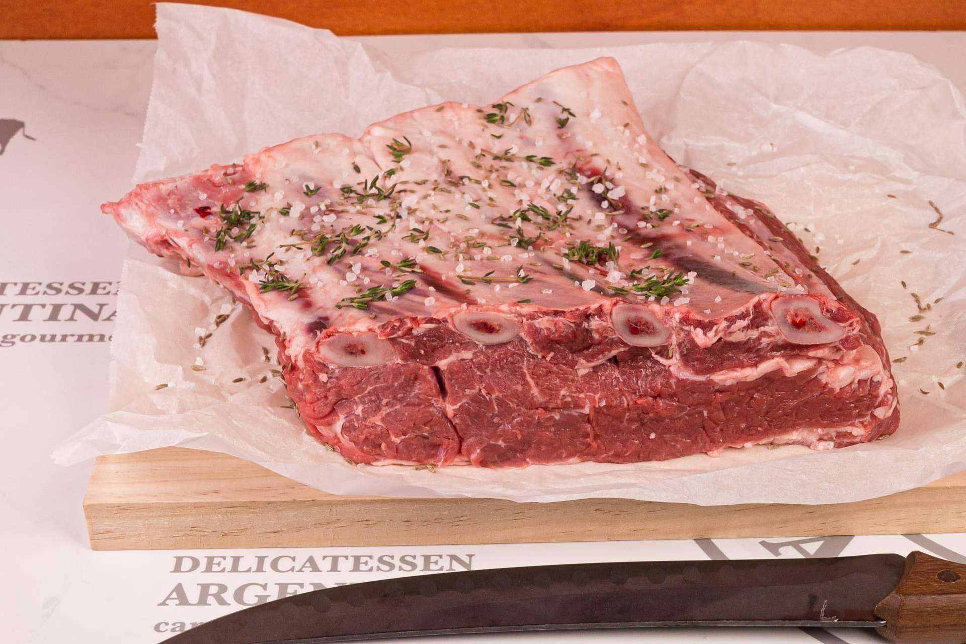 Costillar de ternera; calidad y sabor con sello argentino