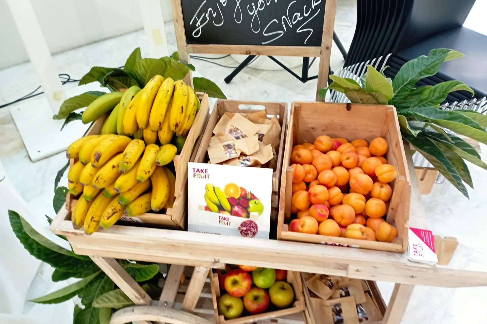 Take Fruit lleva la fruta a las empresas que apuestan por el bienestar de su equipo