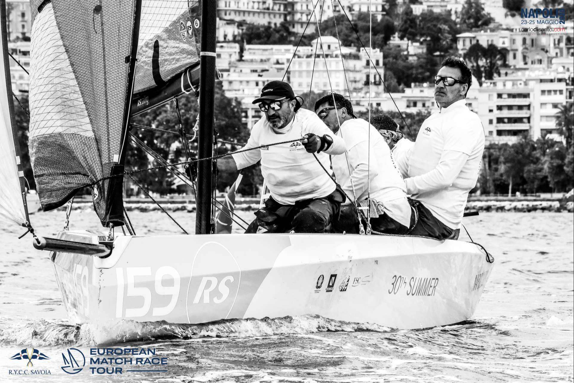 El Cigarrán Sailing Team, orgullo gallego en las aguas del Golfo de Nápoles