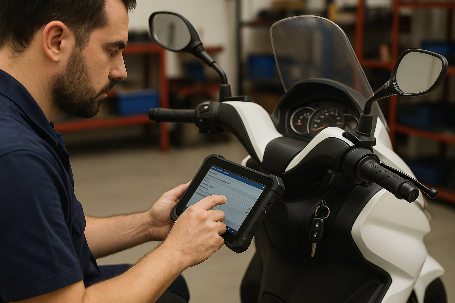 España se consolida como locomotora de la moto en la UE; la importancia de llaves de moto en la postventa