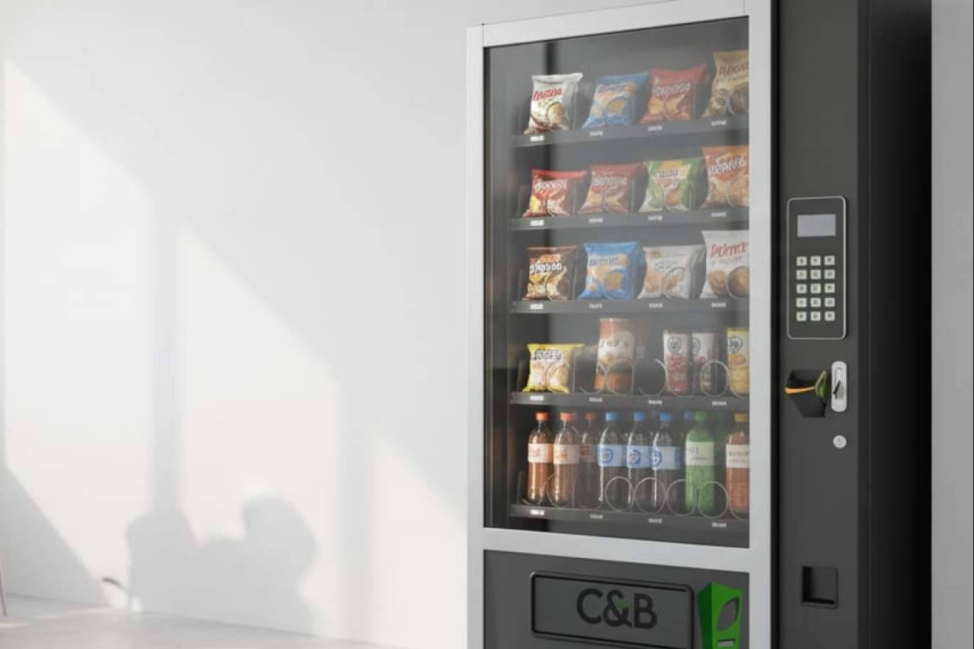 Oficinas en Madrid apuestan por el vending personalizado con la propuesta de C&B Señor