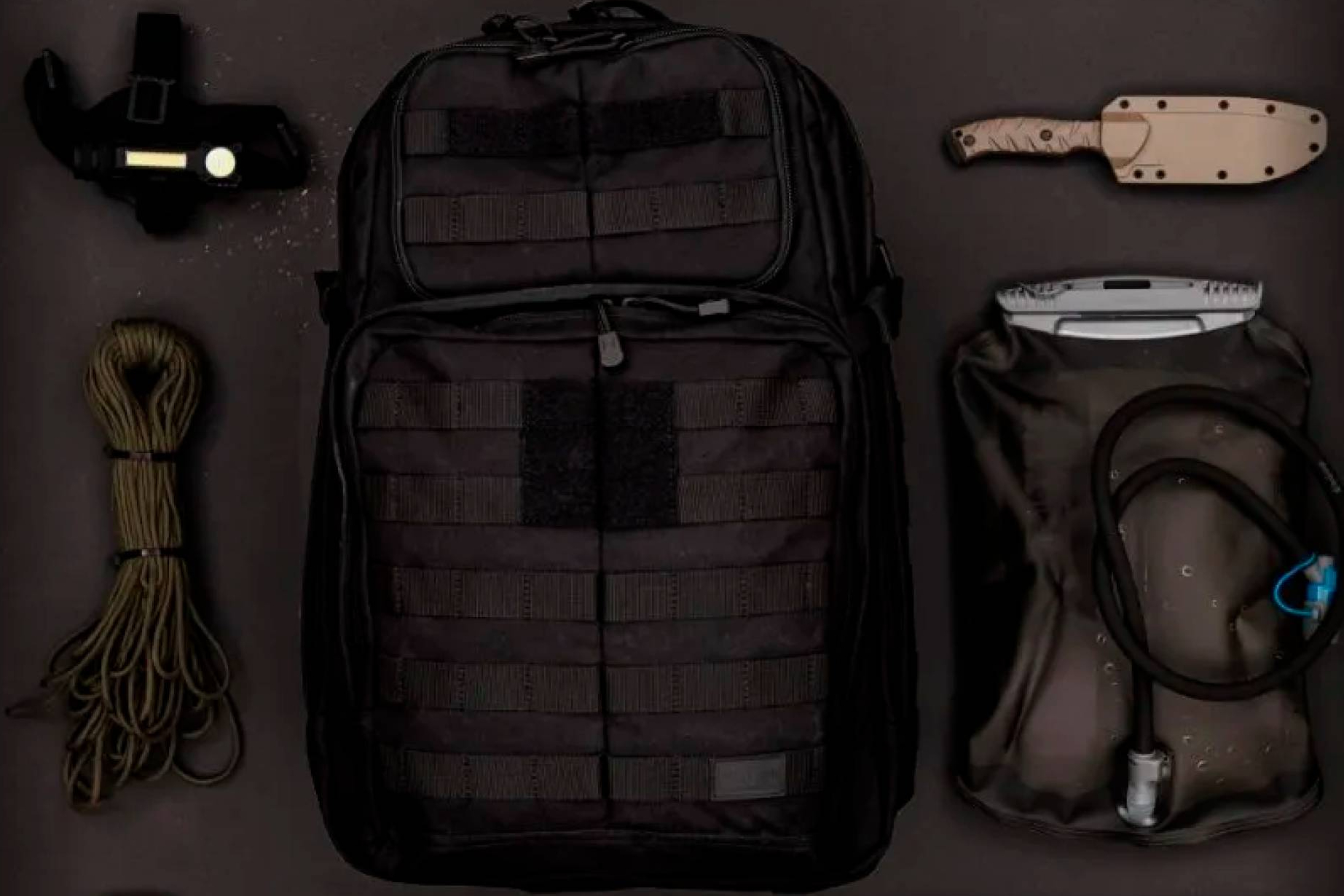 Mochilas y botas 5.11 para superar el muro y caminar sin límites