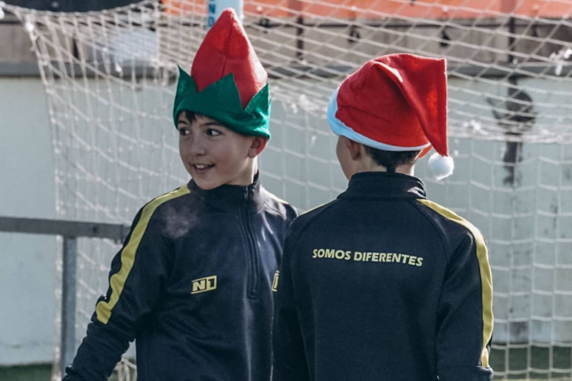 100% Porteros potencia el talento de los jóvenes porteros de la comunidad de Madrid en su Clínic Navideño
