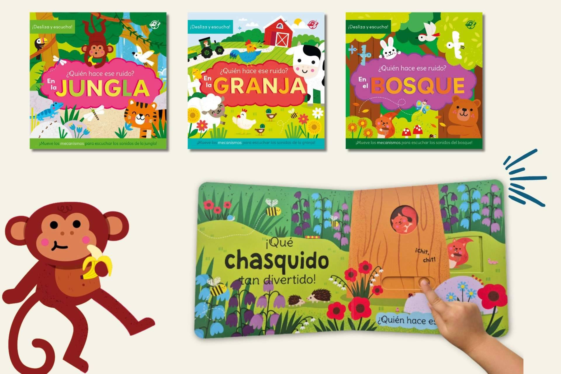 Leer con los oídos; animales, juego y sonido desde los dos años