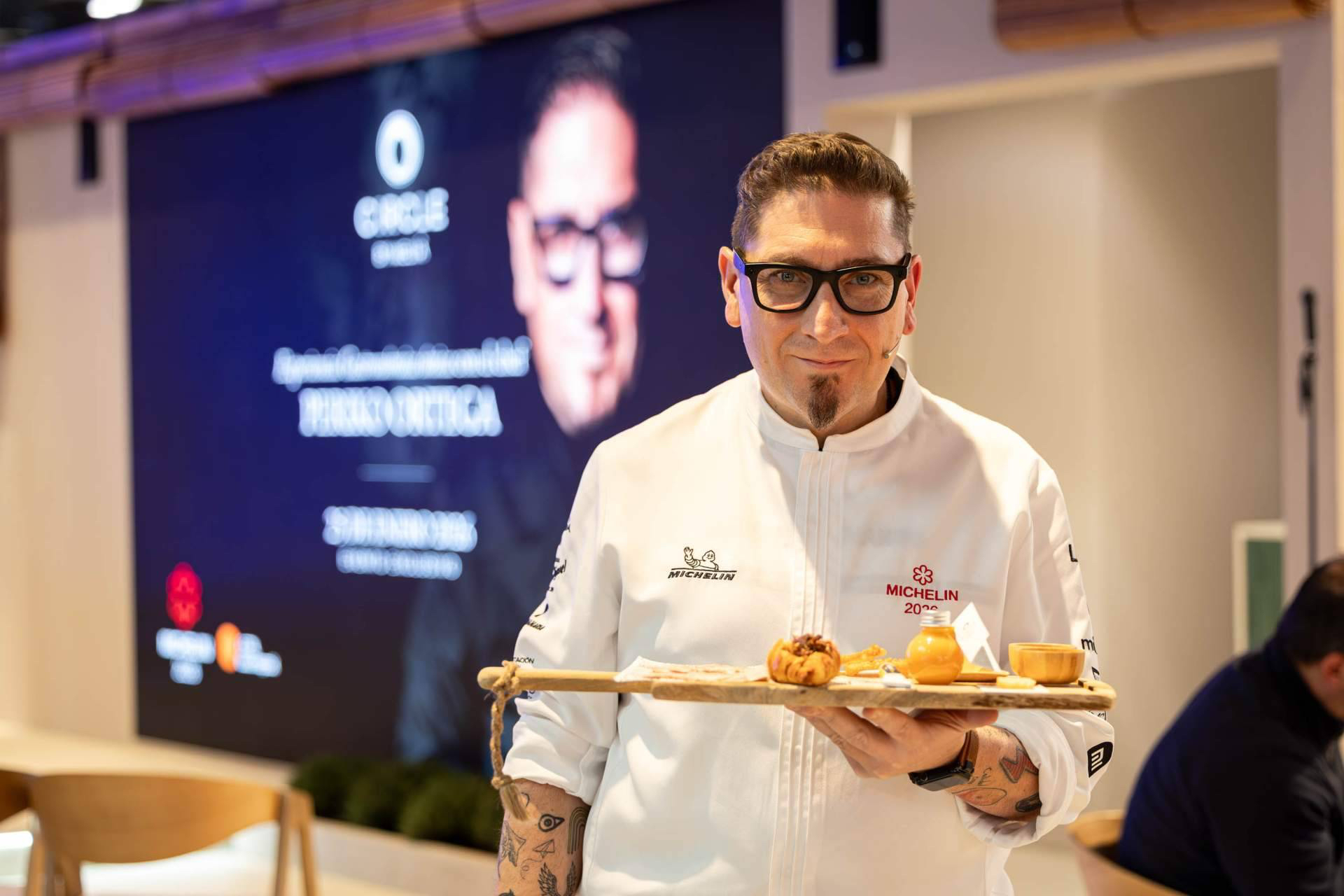 El chef Periko Ortega descubrió su cocina en Fitur y Madrid Fusión