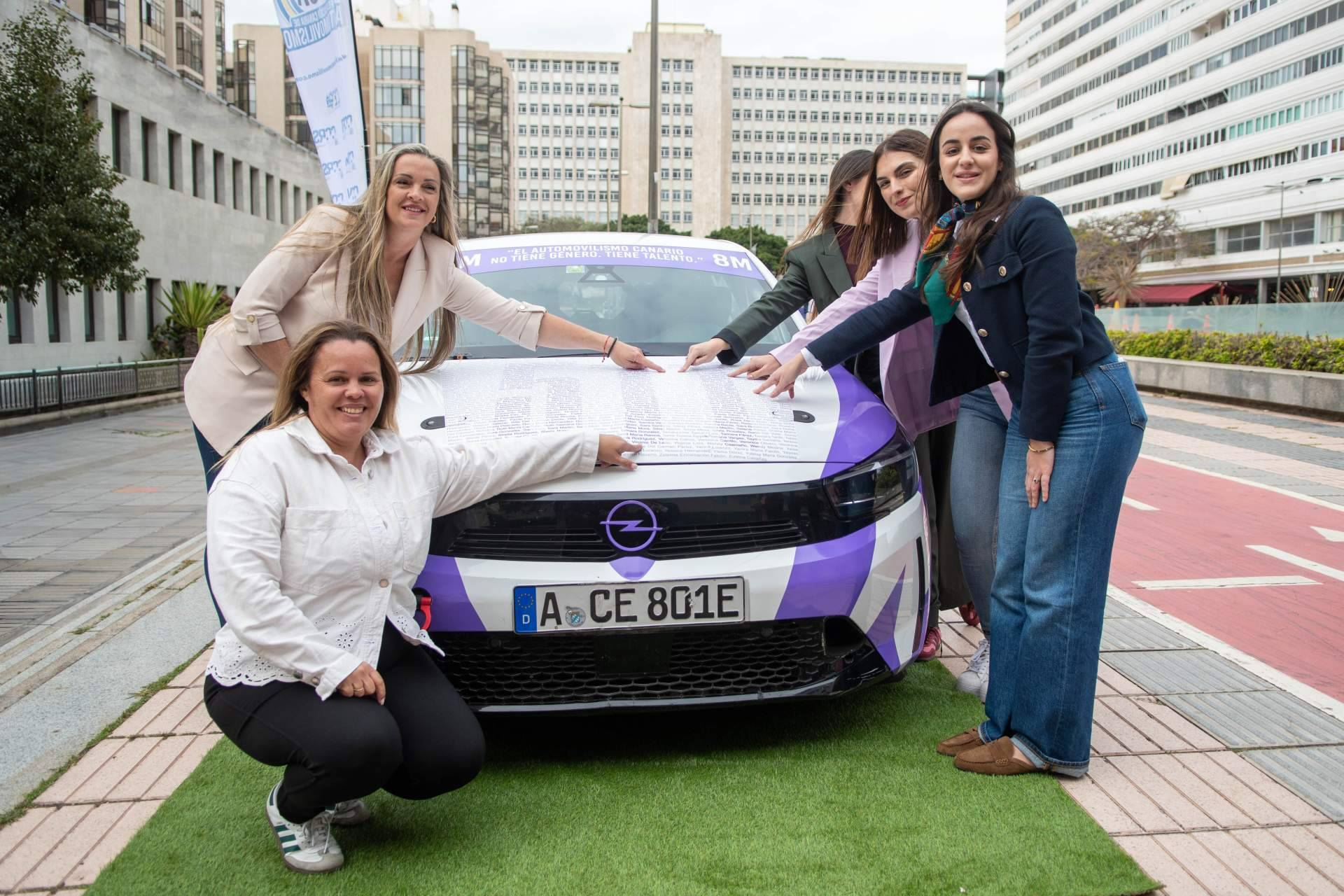 El Automovilismo canario presenta las acciones del 'Mes de la Mujer' y la nueva comisión Mujer y Motor