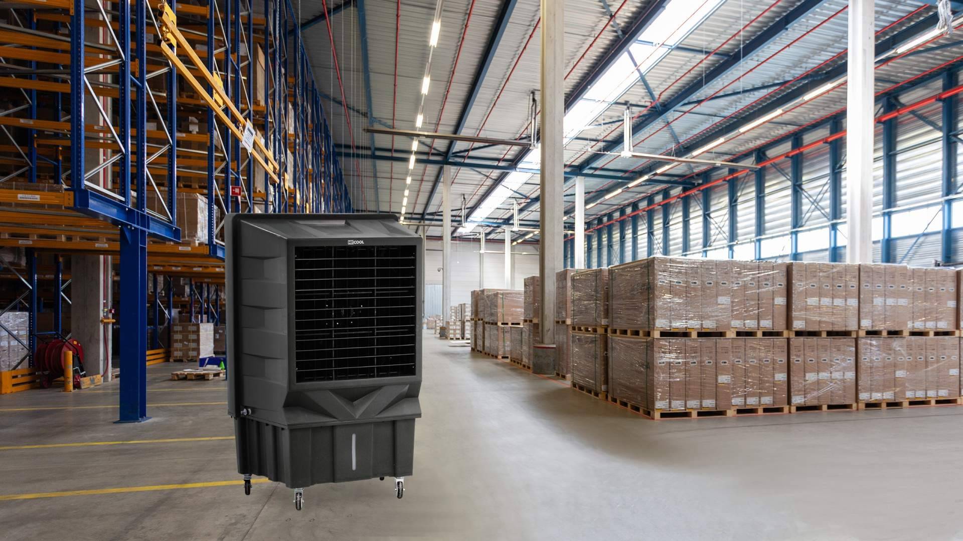 HI!COOL impulsa la climatización evaporativa industrial portátil como solución flexible para entornos de trabajo