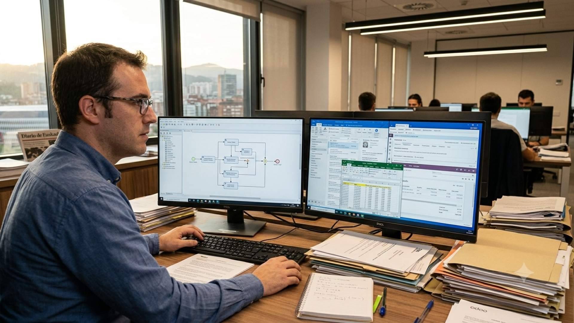 La automatización inteligente gana terreno en las empresas vascas que buscan eficiencia sin cambiar sus sistemas