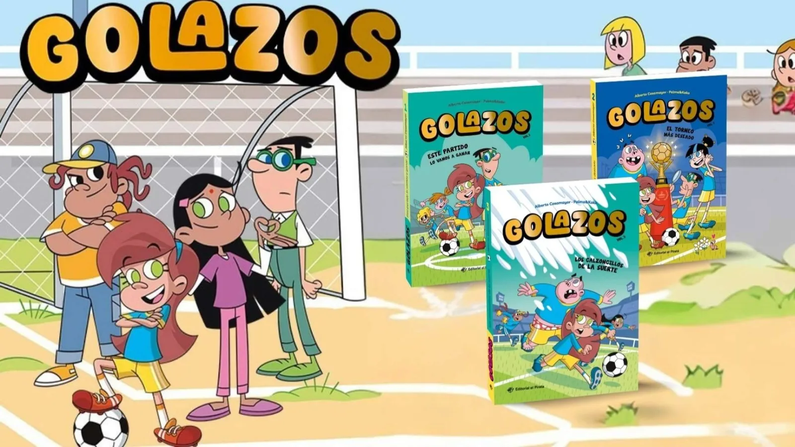Golazos; la colección infantil para leer el Mundial página a página